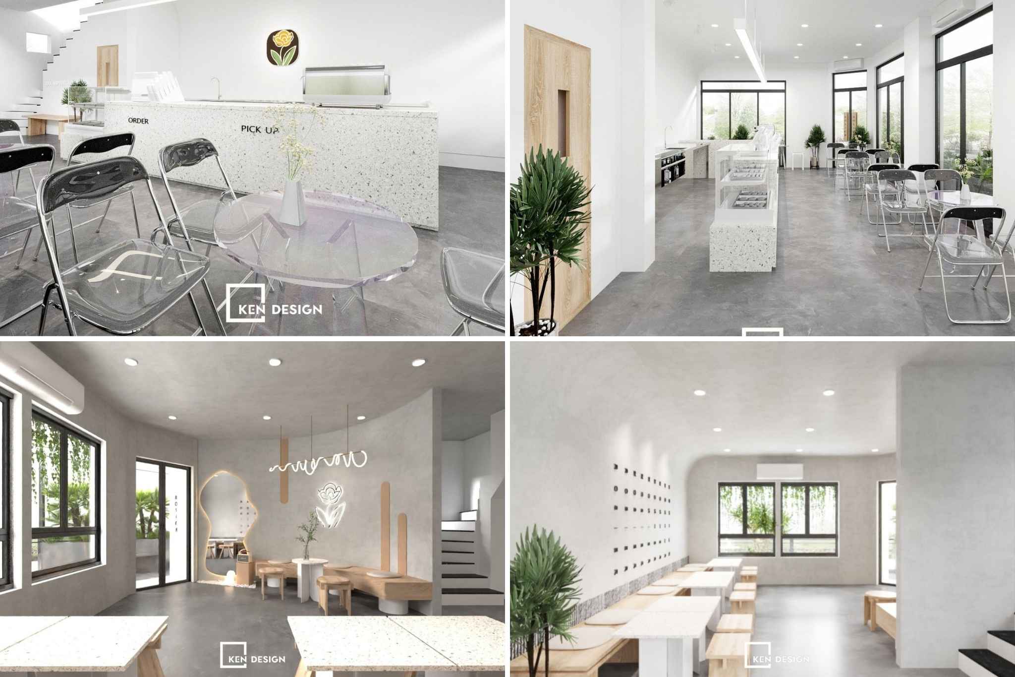 1.2. Quán cafe phong cách Minimalist – Đơn giản nhưng đầy cuốn hút